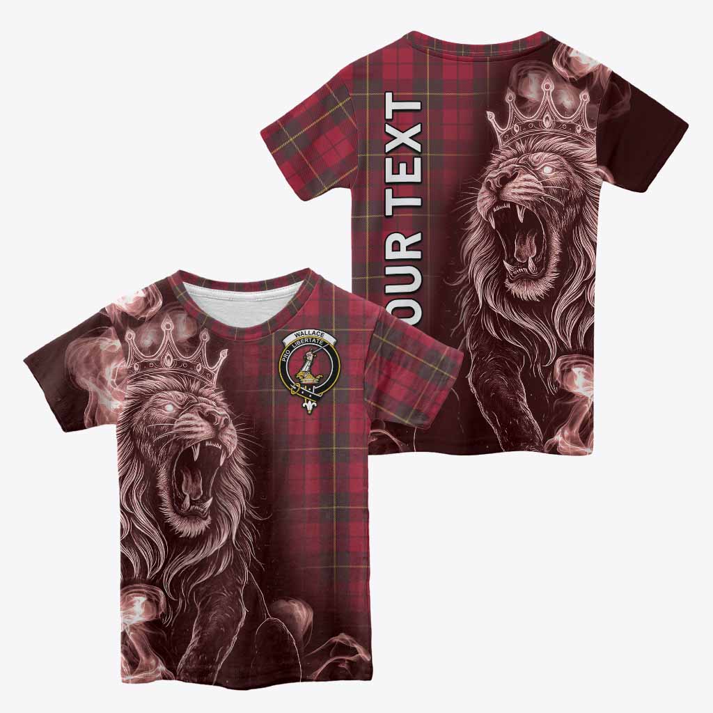 Wallace Tartan Kid T-shirt Roaring Lion Heritage