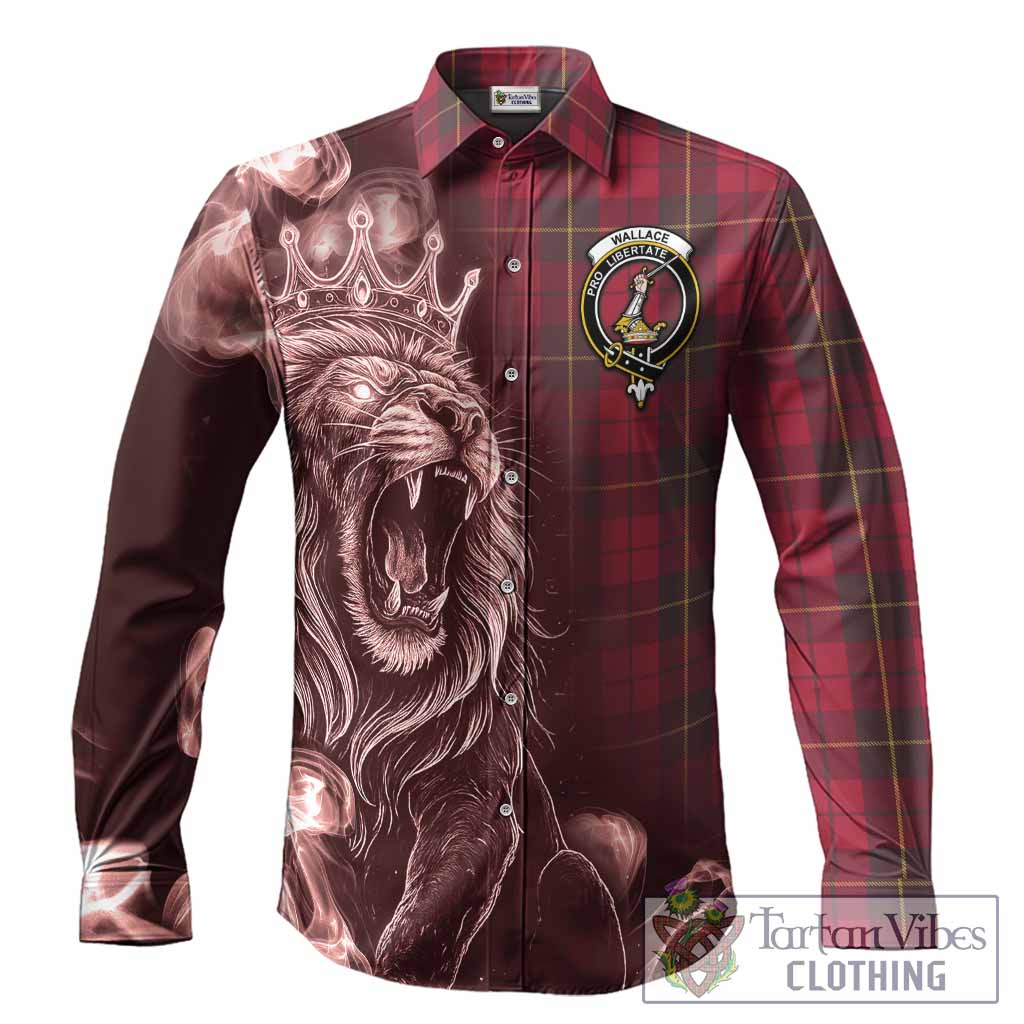 Wallace Tartan Long Sleeve Button Shirts Roaring Lion Heritage