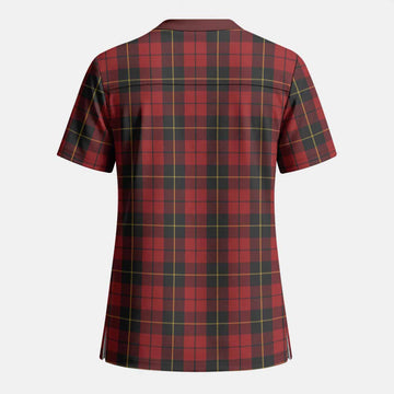 Wallace Tartan Scrub Top - Tartan Vibes Clothing
