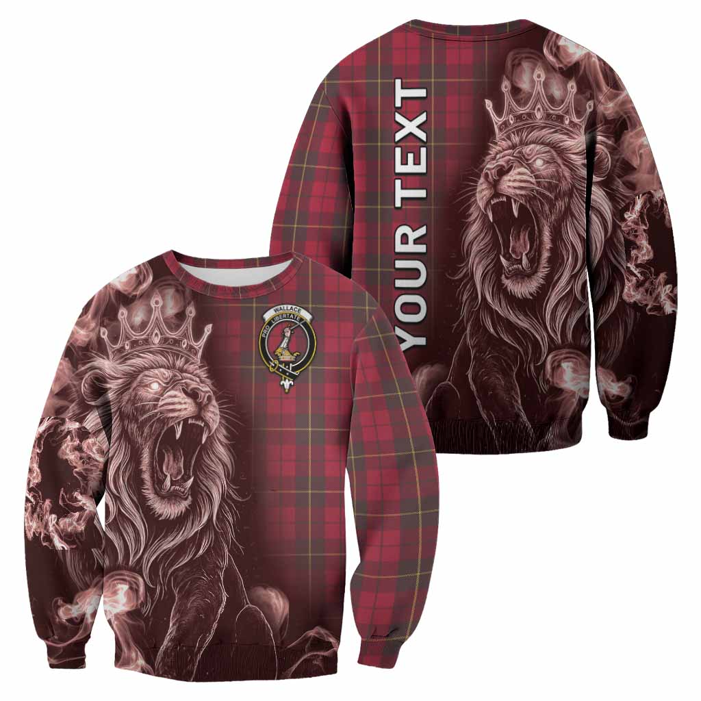 Wallace Tartan Sweatshirt Roaring Lion Heritage