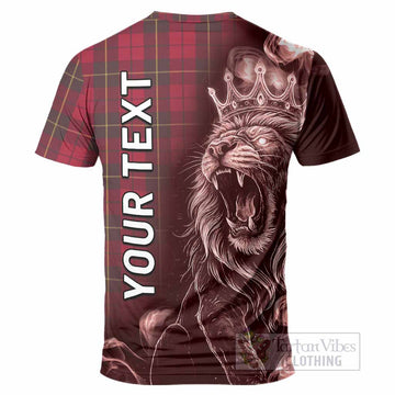 Wallace Tartan T-Shirt Roaring Lion Heritage