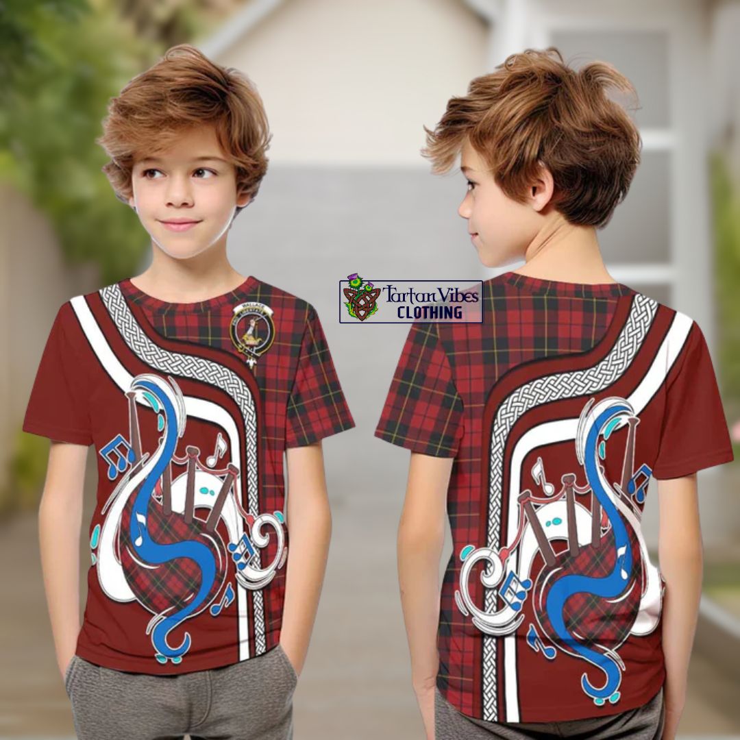 Wallace Tartan T-shirt with Slim Khaki Pants