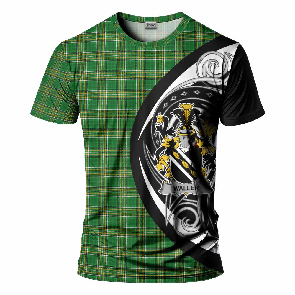 Waller Irish Clan T-Shirt Celtic Circle Style Kid's Shirt - Tartan Vibes Clothing