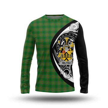 Walpole Irish Clan Long Sleeve T-Shirt Celtic Circle Style