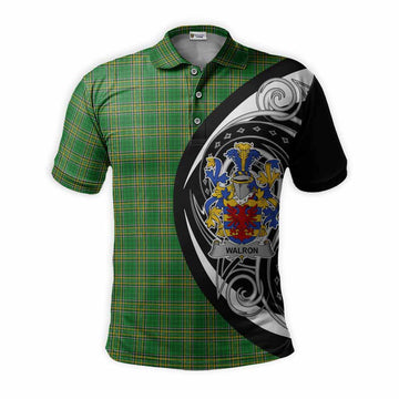 Walron Irish Clan Polo Shirt Celtic Circle Style Kid - Tartan Vibes Clothing