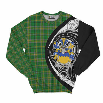 Walter Irish Clan Sweatshirt Celtic Circle Style Unisex - Tartan Vibes Clothing