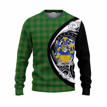 Tartan Vibes Clothing Walter Irish Clan Knitted Sweater Celtic Circle Style