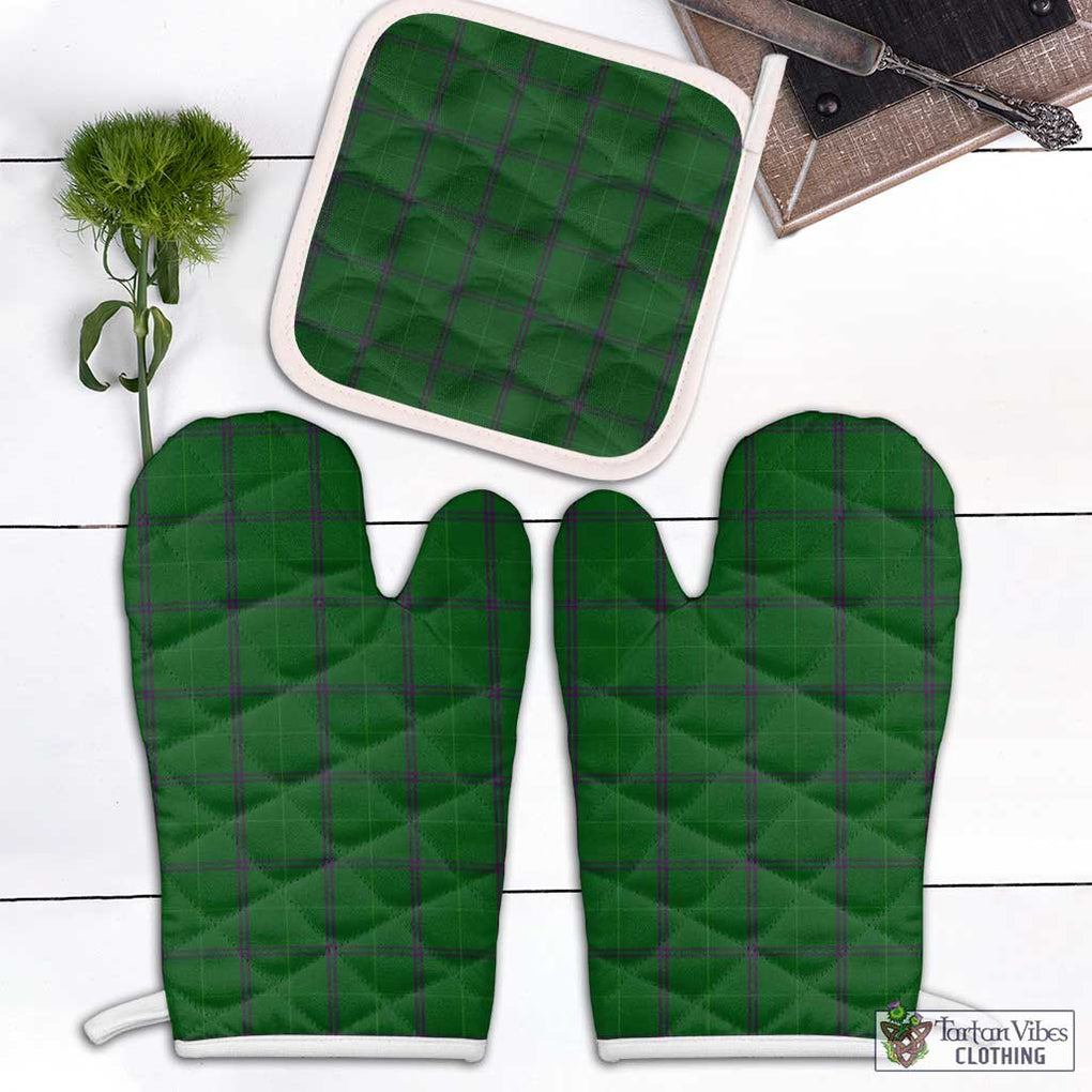 Walters Tartan Combo Oven Mitt & Pot-Holder Combo 1 Oven Mitt & 1 Pot-Holder White - Tartan Vibes Clothing