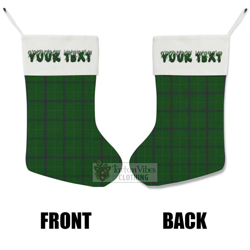 Tartan Vibes Clothing Walters Tartan Christmas Stocking with Personalized Text