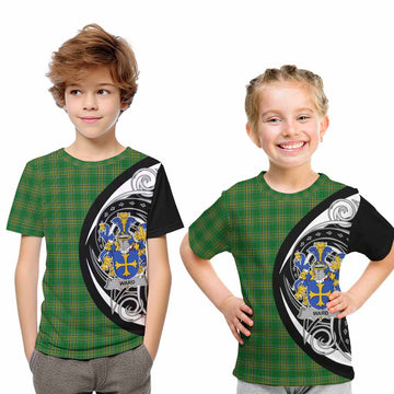 Tartan Vibes Clothing Ward Irish Clan Kid T-Shirt Celtic Circle Style