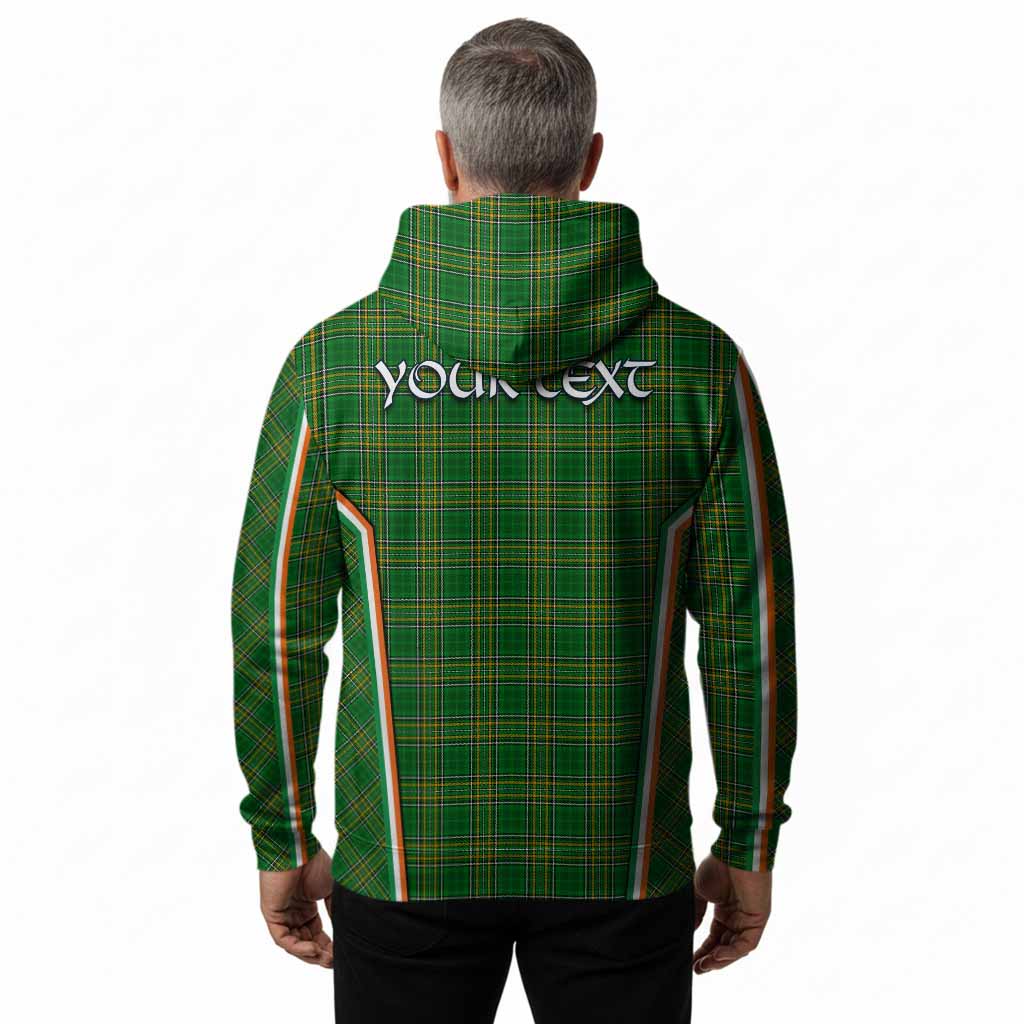 Ward Irish Clan Coat of Arm Tartan Hoodie Flag Style