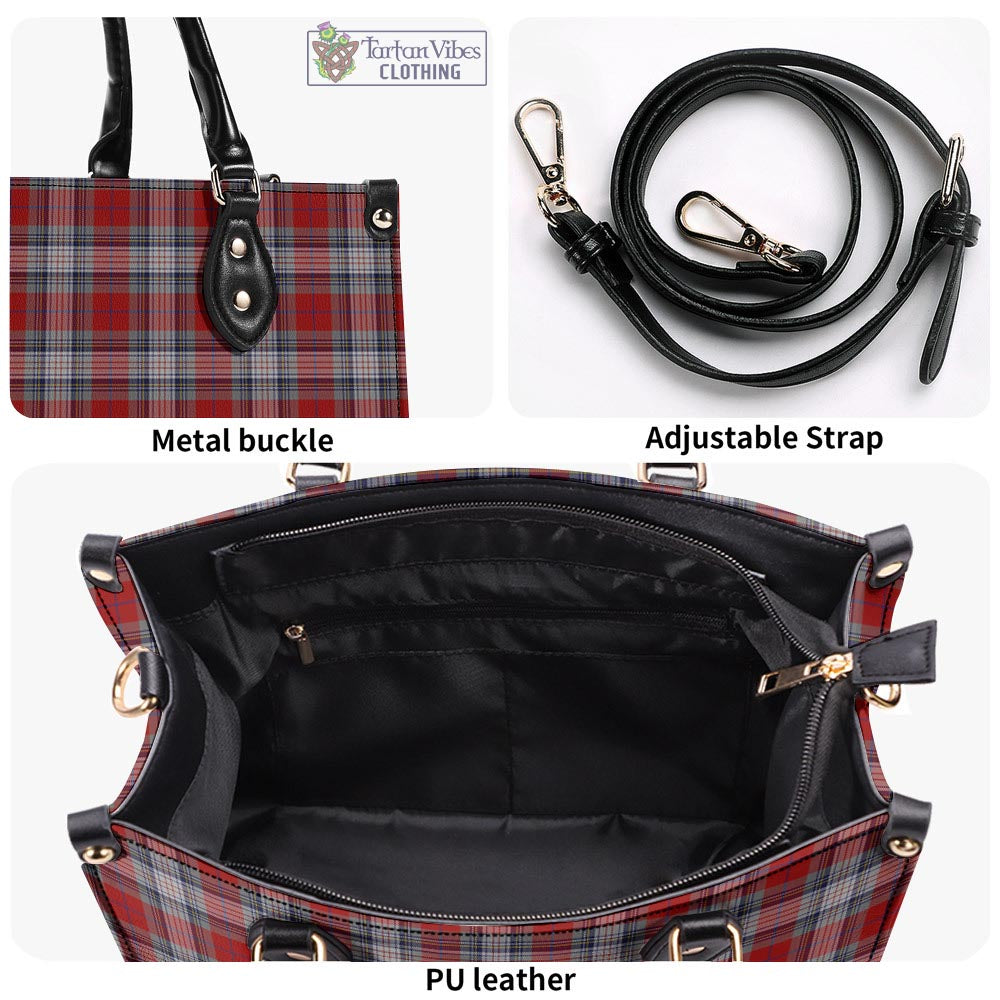 Warden Tartan Luxury Leather Handbags - Tartan Vibes Clothing