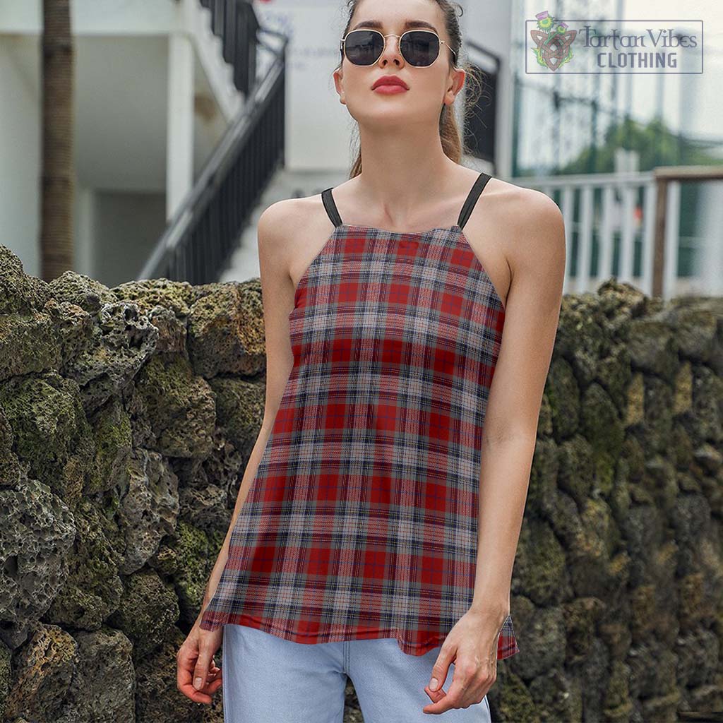 Warden Tartan Loose Halter Neck Camisole Women - Tartan Vibes Clothing