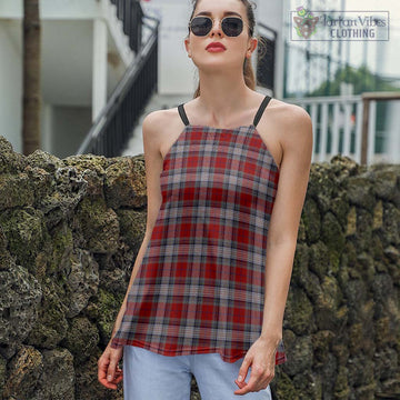 Warden Tartan Loose Halter Neck Camisole Women - Tartan Vibes Clothing
