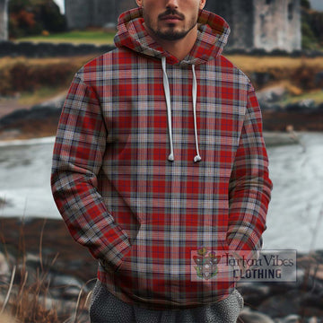 Warden Tartan Cotton Hoodie Zip Hoodie - Tartan Vibes Clothing