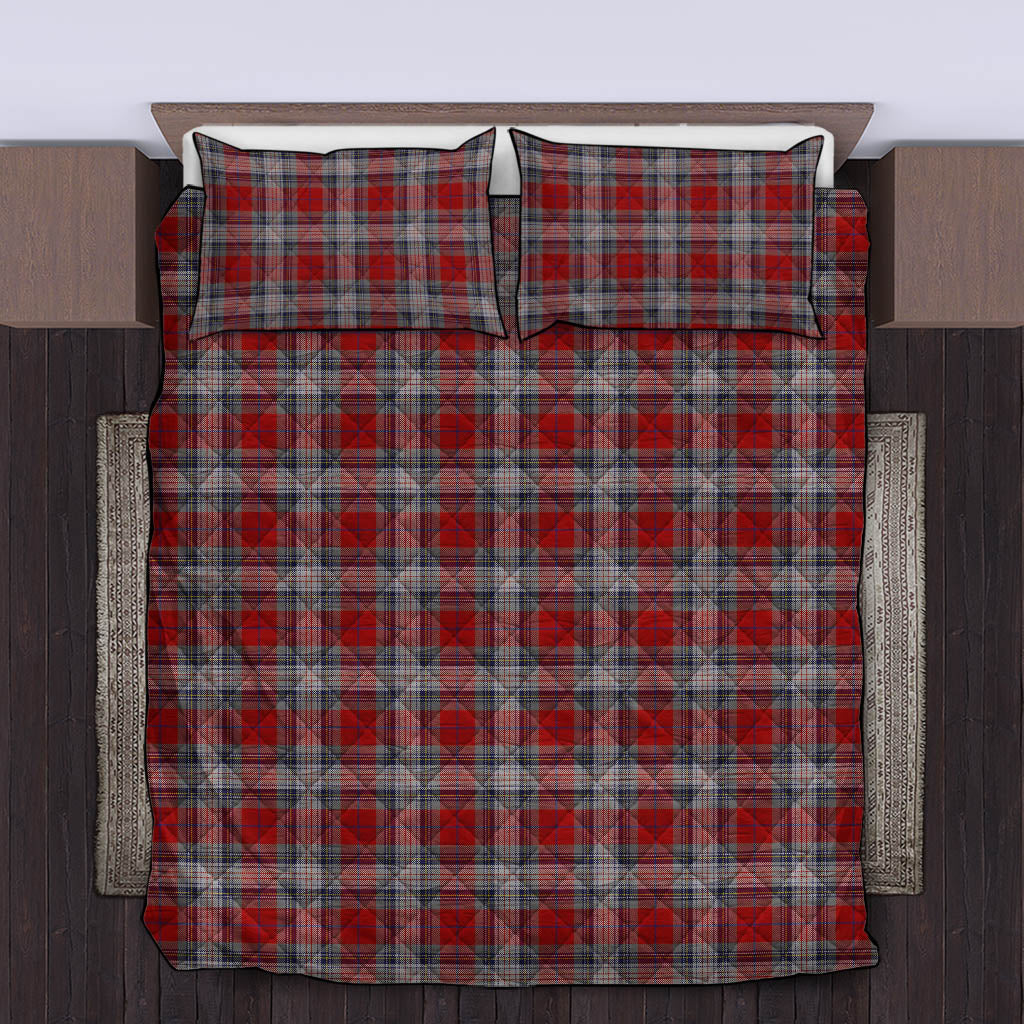 Warden Tartan Quilt Bed Set King - Tartan Vibes Clothing