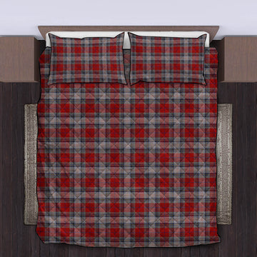 Warden Tartan Quilt Bed Set King - Tartan Vibes Clothing