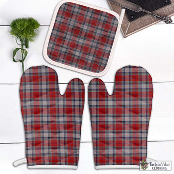 Warden Tartan Combo Oven Mitt & Pot-Holder Combo 2 Oven Mitt & 1 Pot-Holder Black - Tartan Vibes Clothing