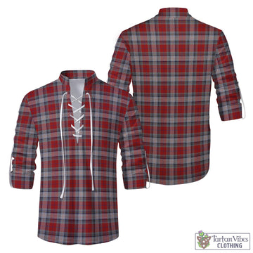 Warden Tartan Men's Scottish Traditional Jacobite Ghillie Kilt Shirt Men - Tartan Vibes Clothing