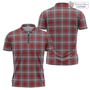 Warden Tartan Zipper Polo Shirt Unisex - Tartan Vibes Clothing