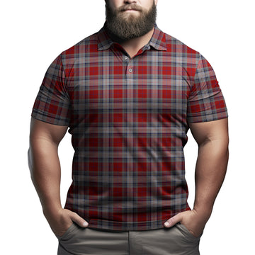 Warden Tartan Mens Polo Shirt