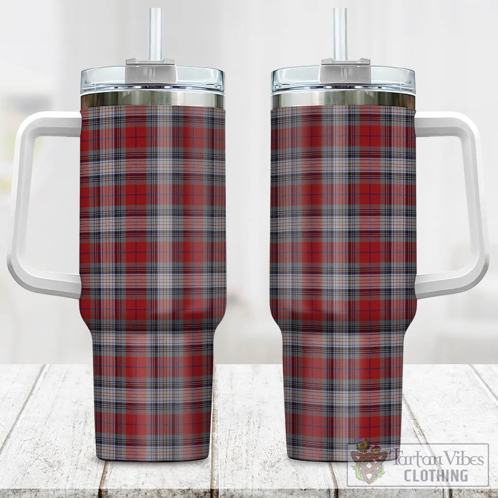 Warden Tartan Tumbler with Handle One Size 40 OZ - Tartan Vibes Clothing