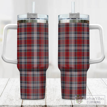 Warden Tartan Tumbler with Handle One Size 40 OZ - Tartan Vibes Clothing