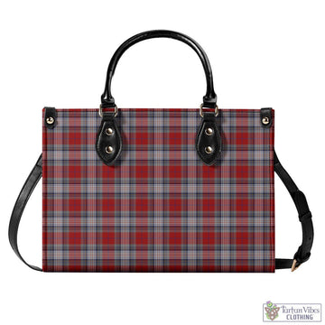 Warden Tartan Luxury Leather Handbags L - Tartan Vibes Clothing