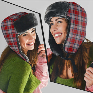 Warden Tartan Winter Trapper Hat Winter Trapper Hat Universal Fit Circumference 22.8in (58cm) - Tartanvibesclothing