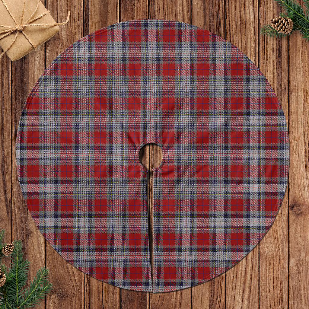 Warden Tartan Christmas Tree Skirt 47*47 inch - Tartan Vibes Clothing