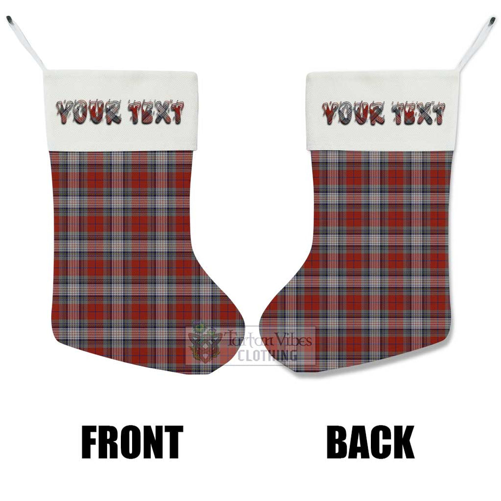 Warden Tartan Christmas Stocking with Personalized Text - Tartan Vibes Clothing