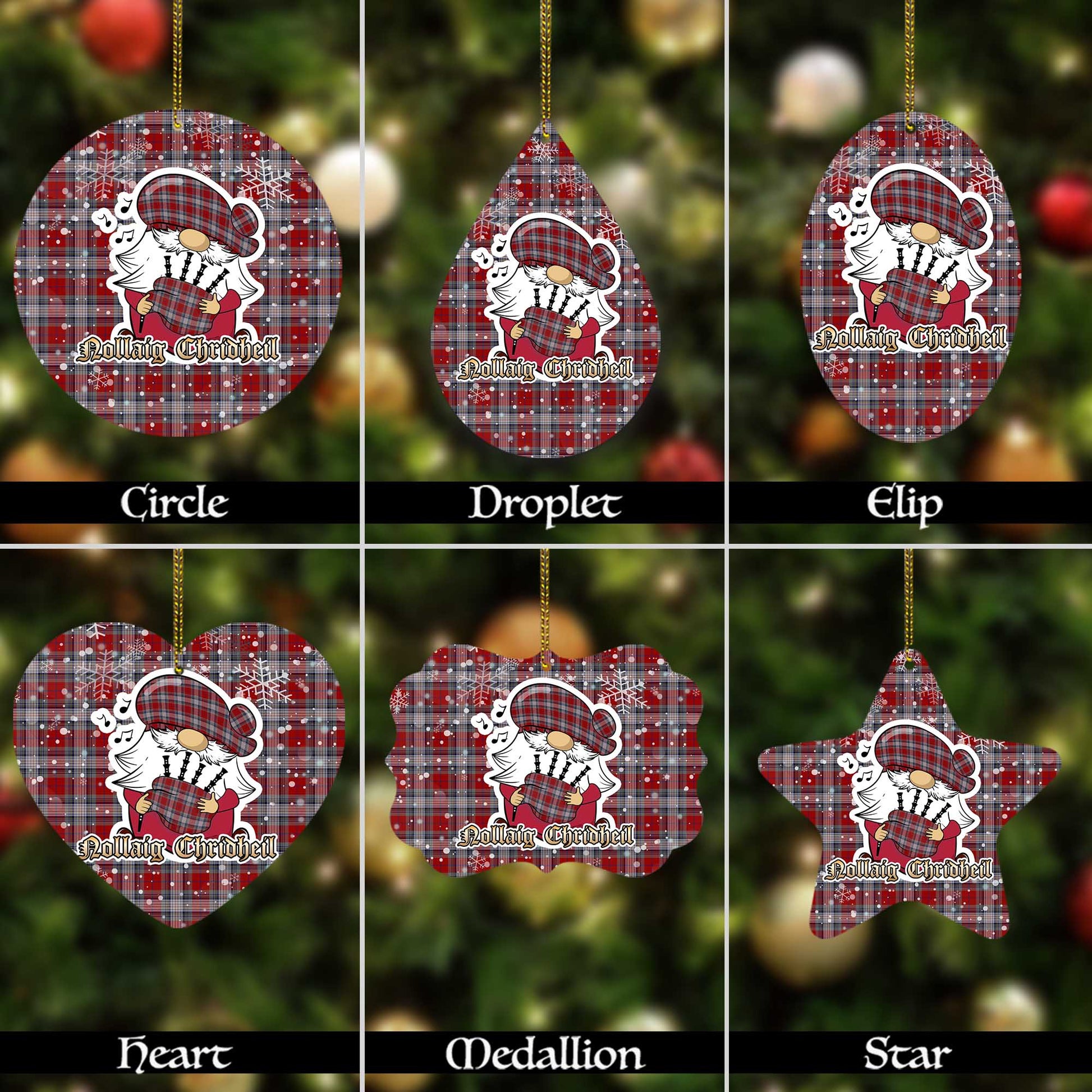 warden-tartan-christmas-ornaments-with-scottish-gnome-playing-bagpipes