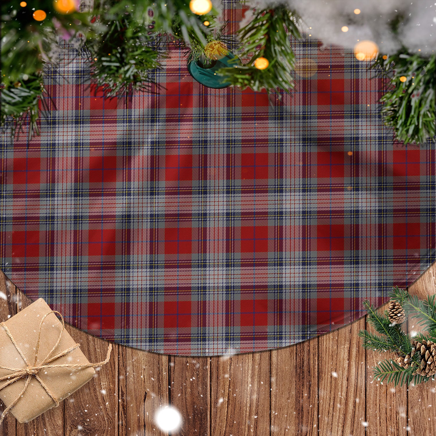 Warden Tartan Christmas Tree Skirt - Tartan Vibes Clothing