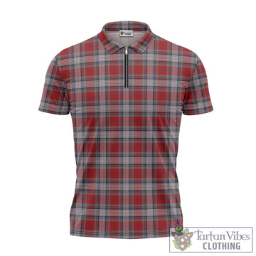 Warden Tartan Zipper Polo Shirt - Tartan Vibes Clothing
