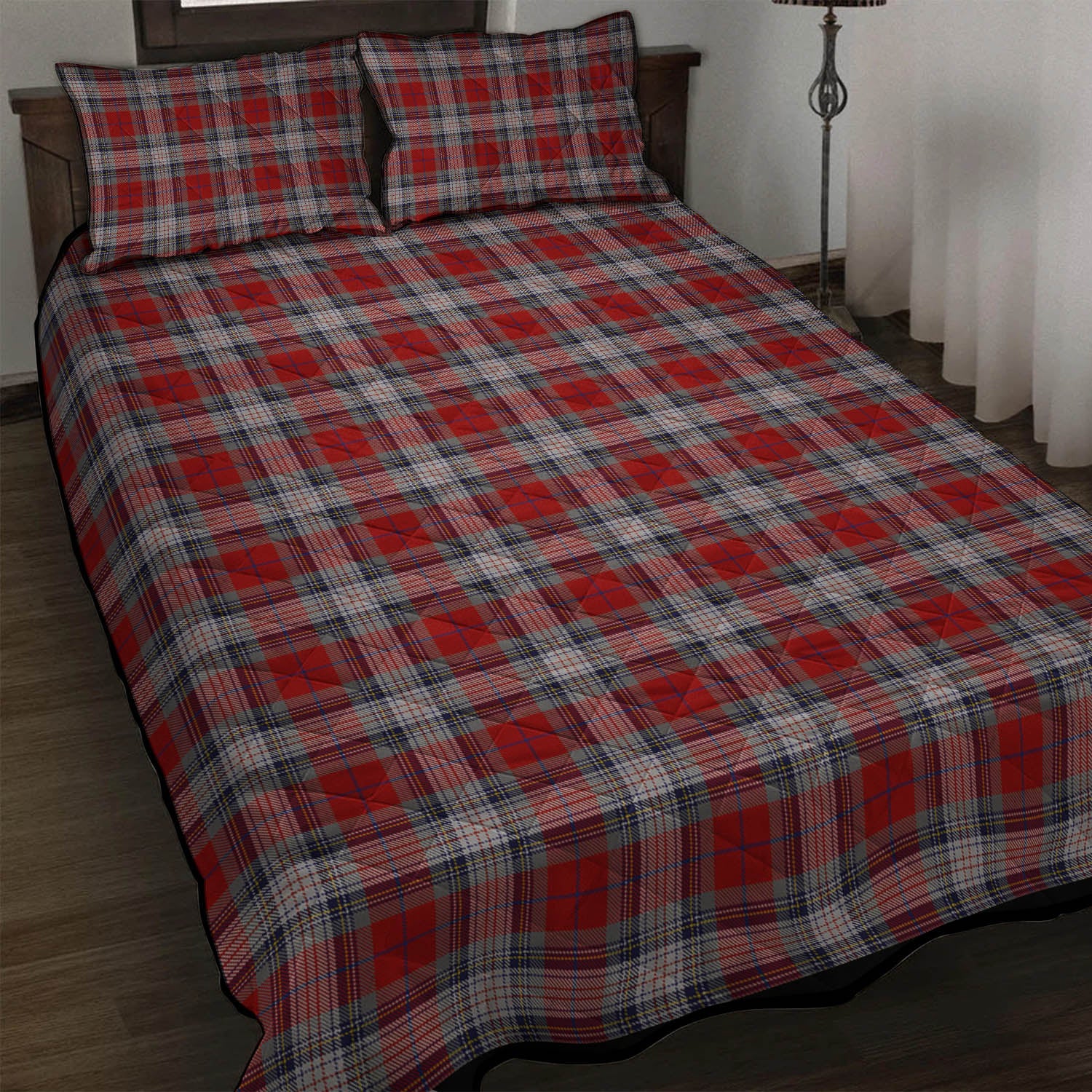 Warden Tartan Quilt Bed Set - Tartan Vibes Clothing
