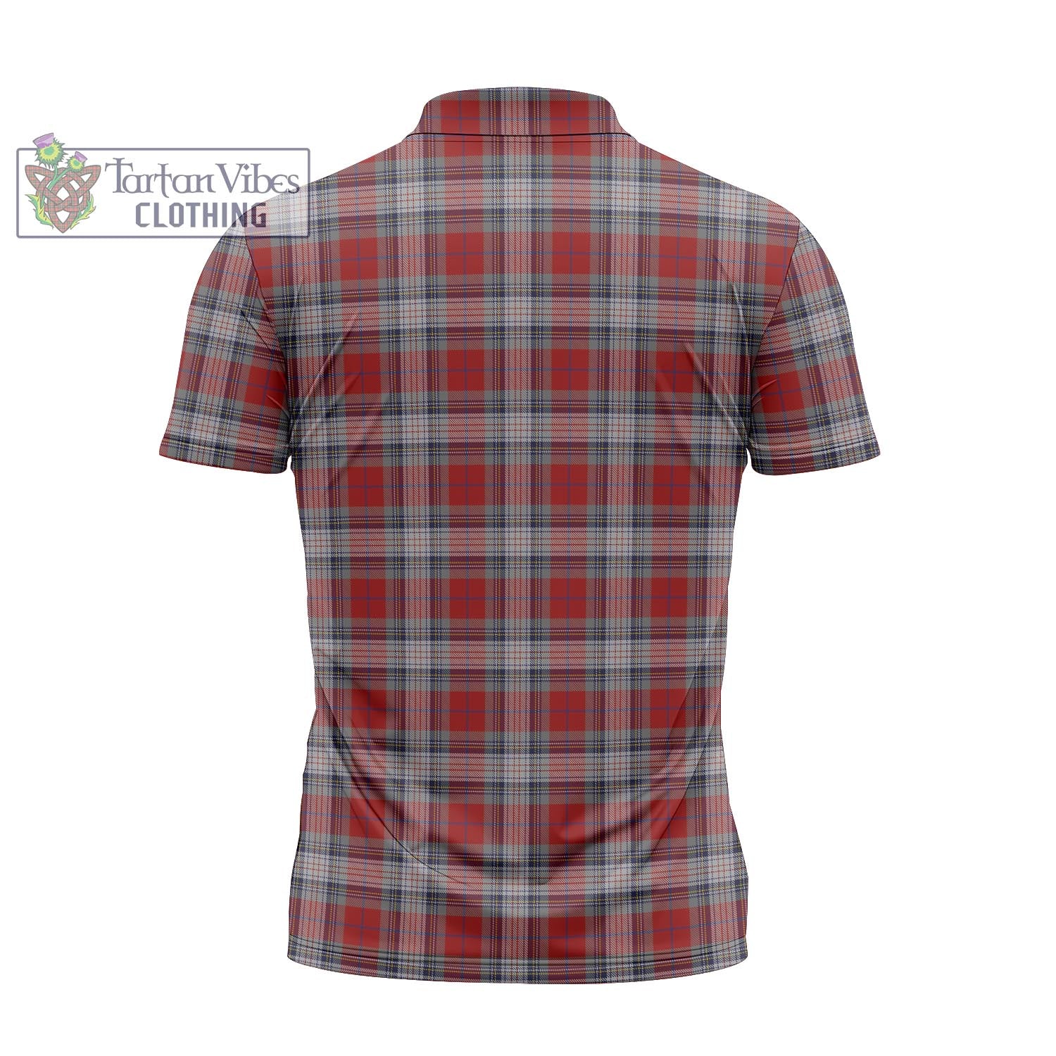 Warden Tartan Zipper Polo Shirt - Tartan Vibes Clothing