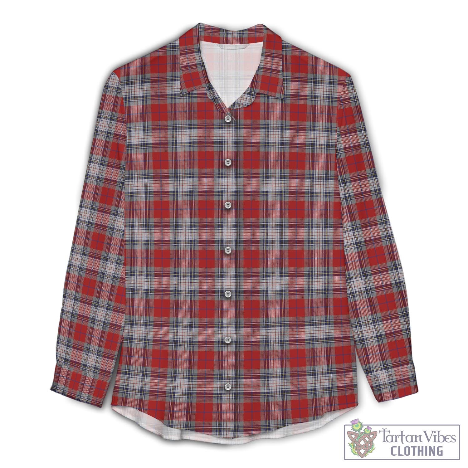 Warden Tartan Women's Casual Shirt - Tartan Vibes Clothing