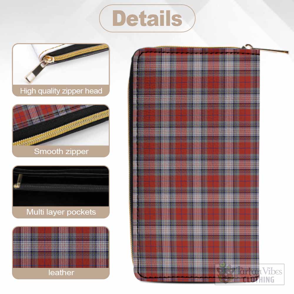 Warden Tartan Women's Leather Wallet - Tartan Vibes Clothing