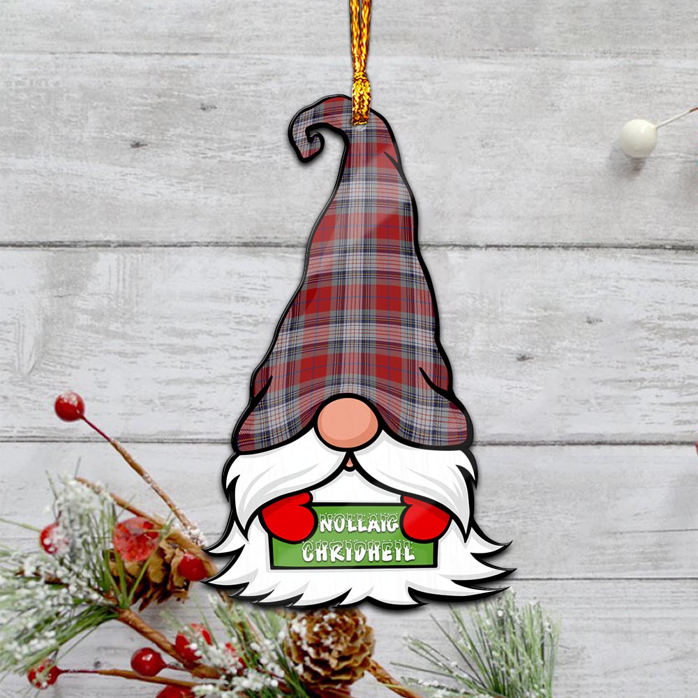Warden Gnome Christmas Ornament with His Tartan Christmas Hat - Tartan Vibes Clothing
