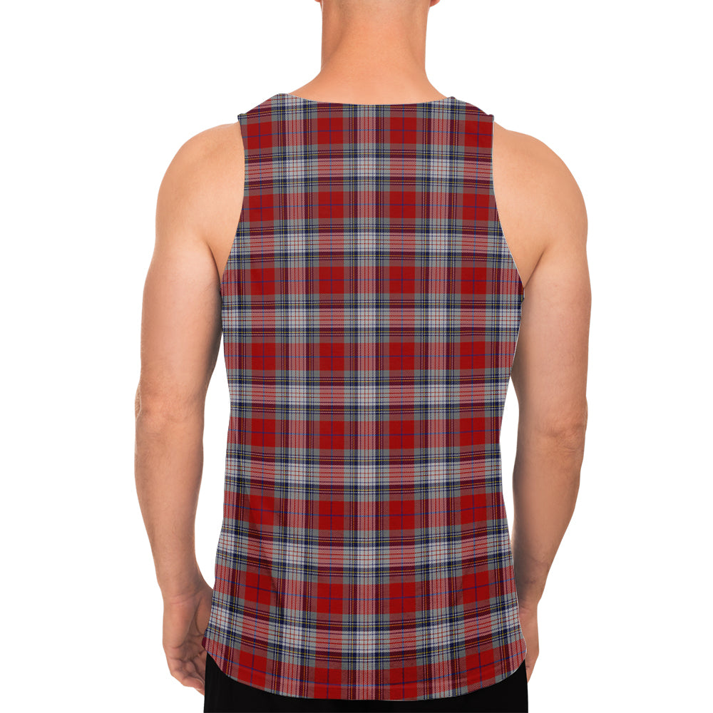 Warden Tartan Mens Tank Top - Tartan Vibes Clothing