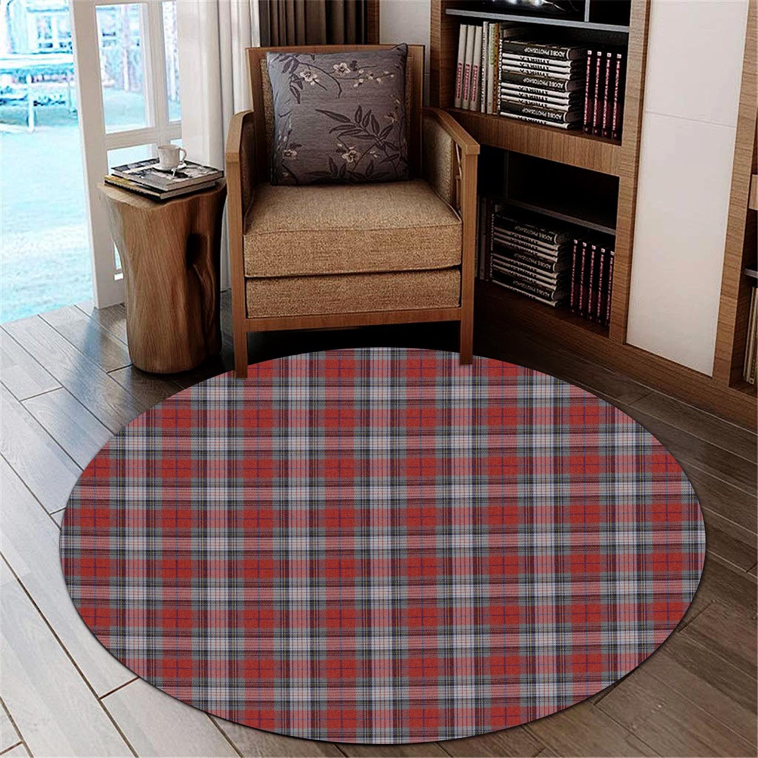 Warden Tartan Round Rug - Tartan Vibes Clothing