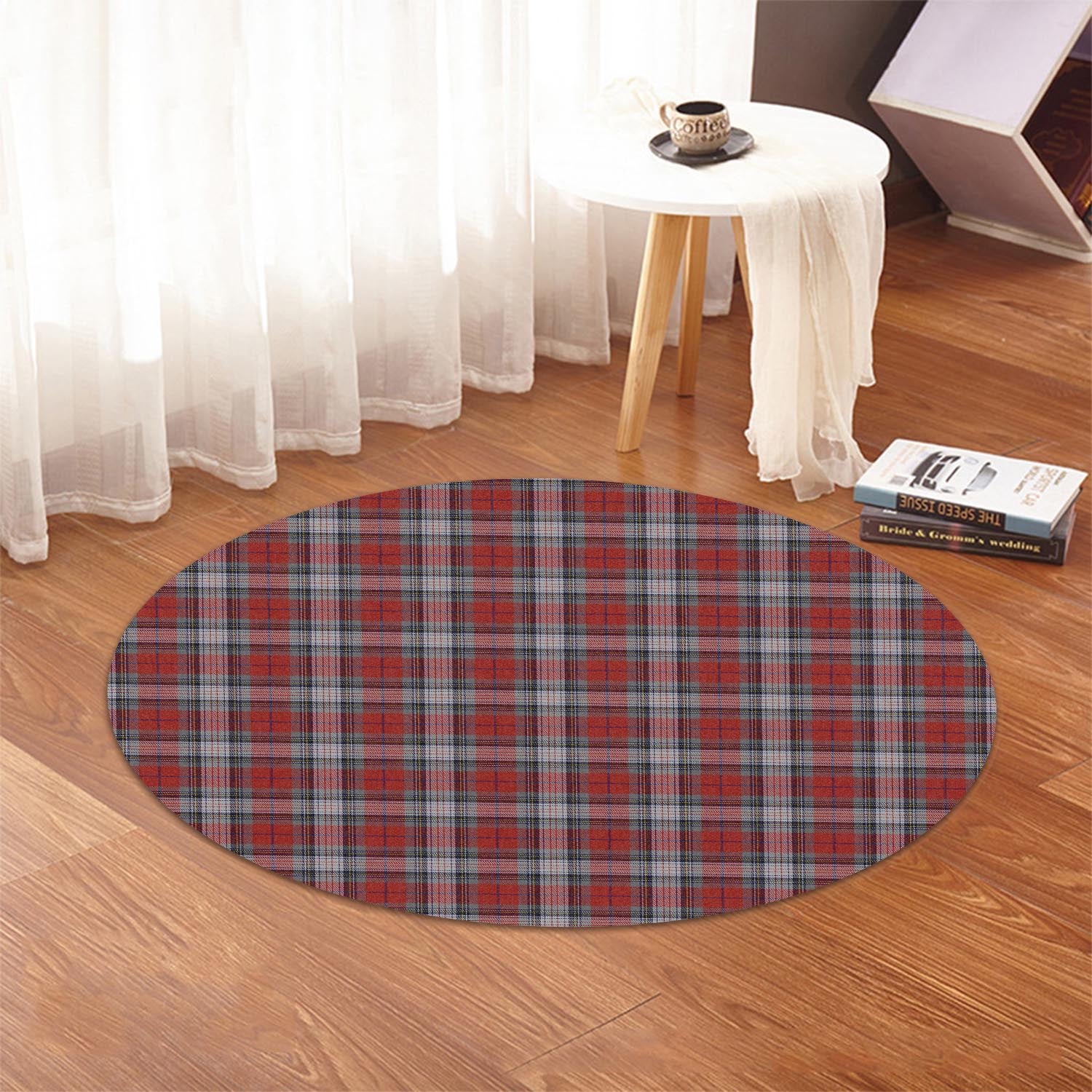 Warden Tartan Round Rug - Tartan Vibes Clothing