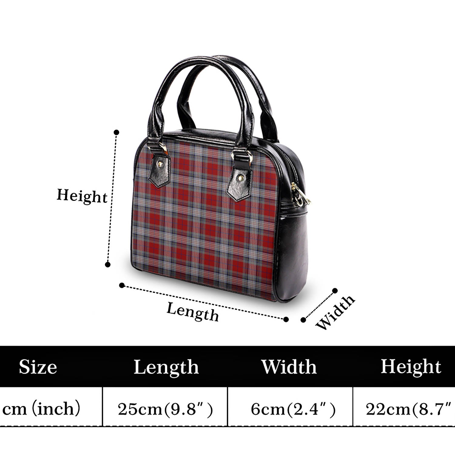 Warden Tartan Shoulder Handbags - Tartan Vibes Clothing