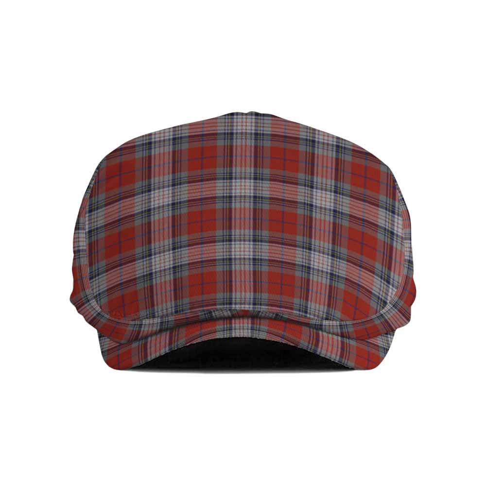 Warden Tartan Jeff Cap, Tartan Flat Cap