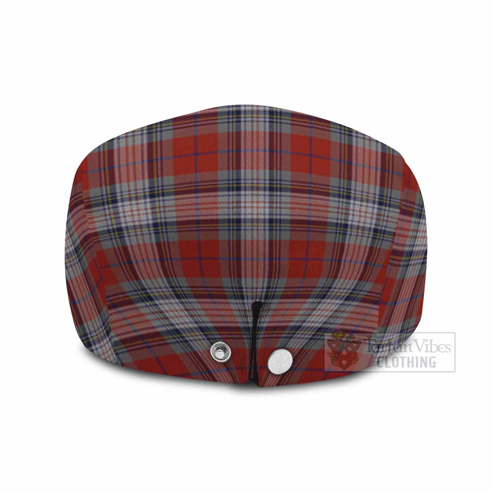 Warden Tartan Jeff Cap, Tartan Flat Cap