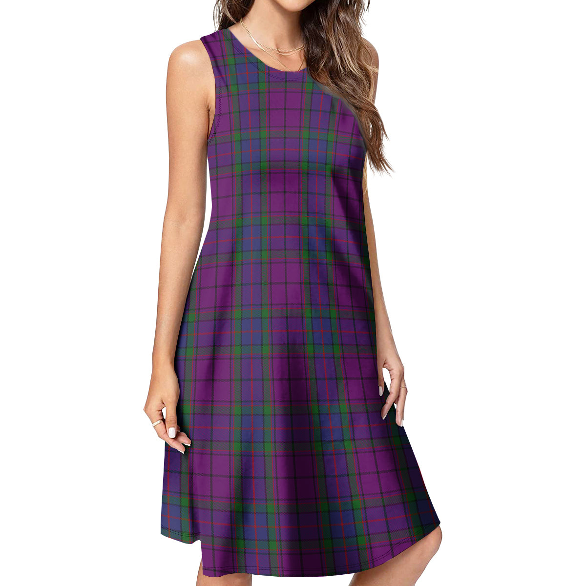 Wardlaw Tartan Womens Casual Dresses - Tartanvibesclothing