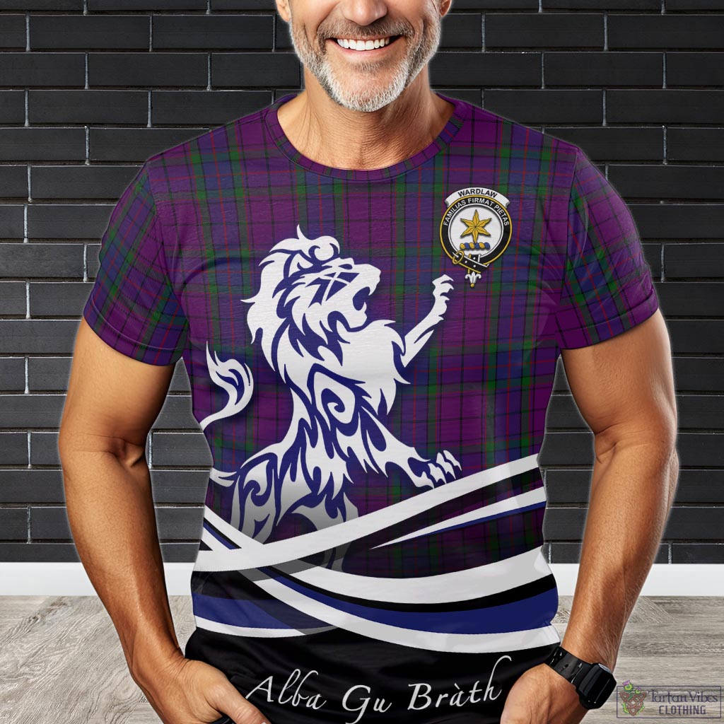 wardlaw-tartan-t-shirt-with-alba-gu-brath-regal-lion-emblem