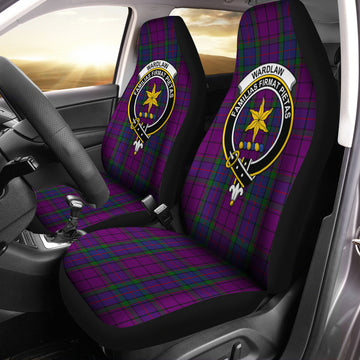 Wardlaw Tartan Car Seat Cover with Family Crest One Size - Tartanvibesclothing