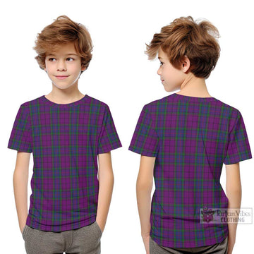 Wardlaw Tartan Kid T-Shirt Youth XL Size14 - Tartanvibesclothing Shop