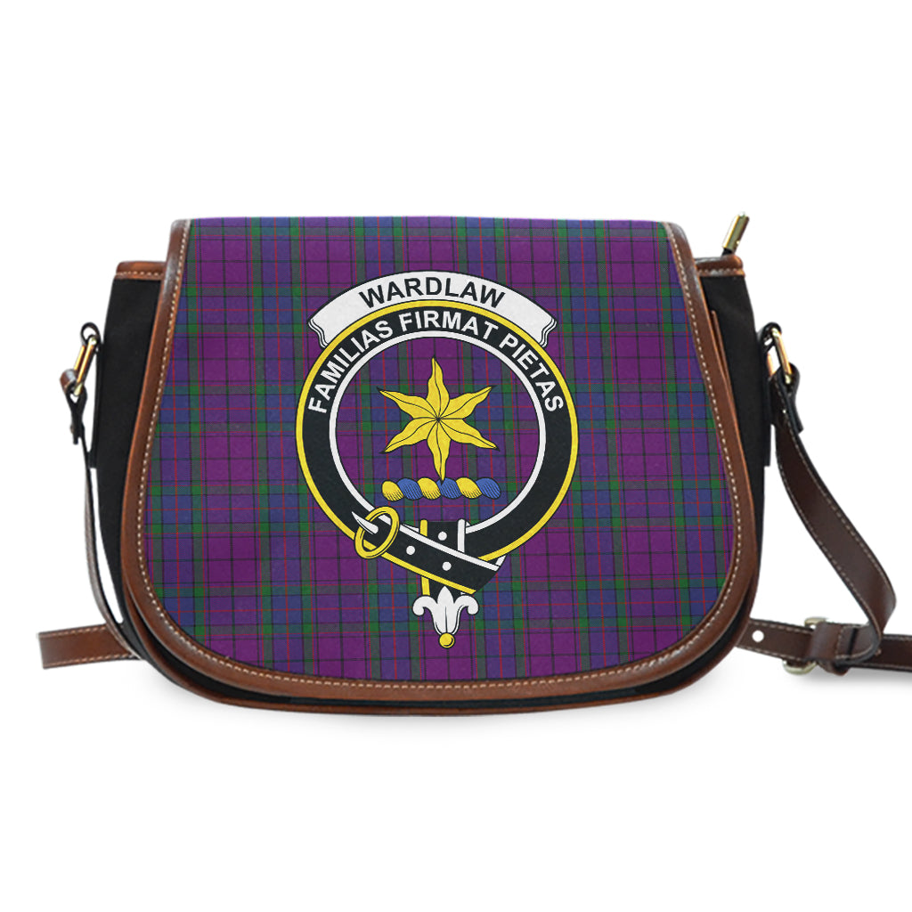 Wardlaw Tartan Saddle Bag with Family Crest - Tartan Vibes Clothing